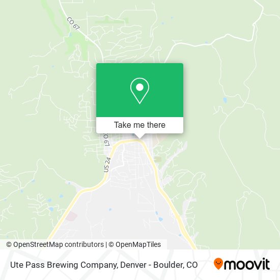 Mapa de Ute Pass Brewing Company