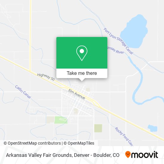 Mapa de Arkansas Valley Fair Grounds