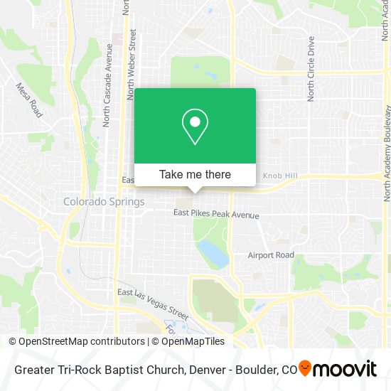 Greater Tri-Rock Baptist Church map