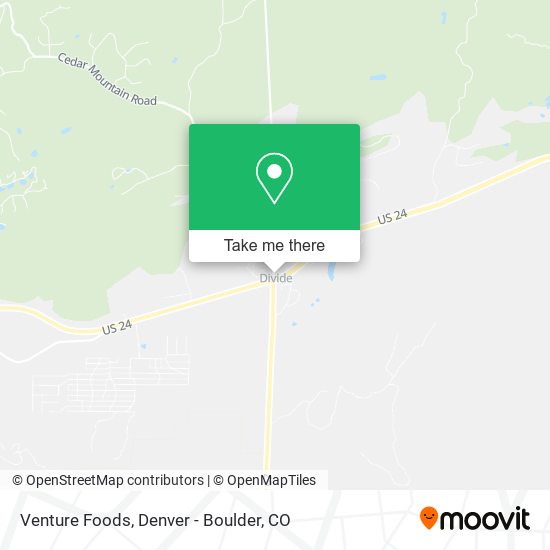 Mapa de Venture Foods