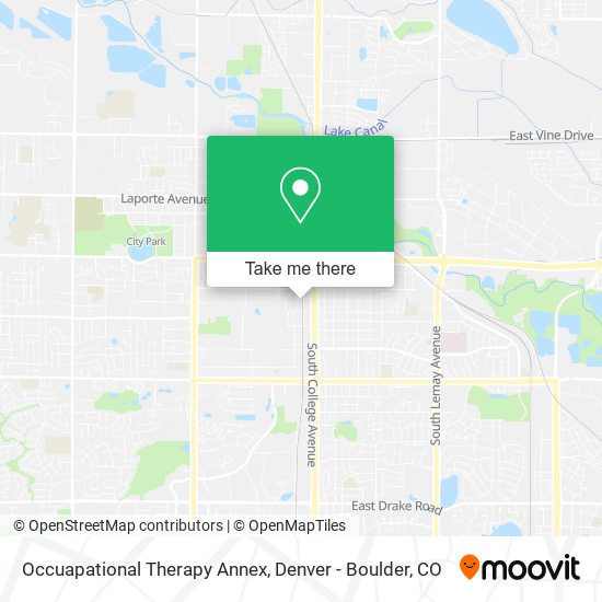 Mapa de Occuapational Therapy Annex