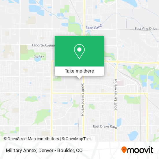 Military Annex map