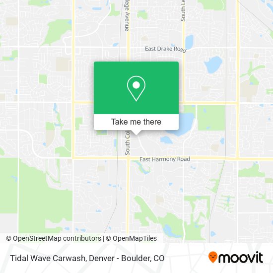 Mapa de Tidal Wave Carwash
