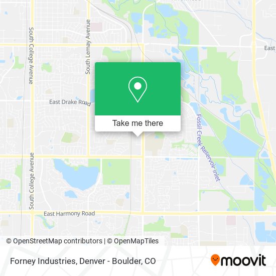 Forney Industries map