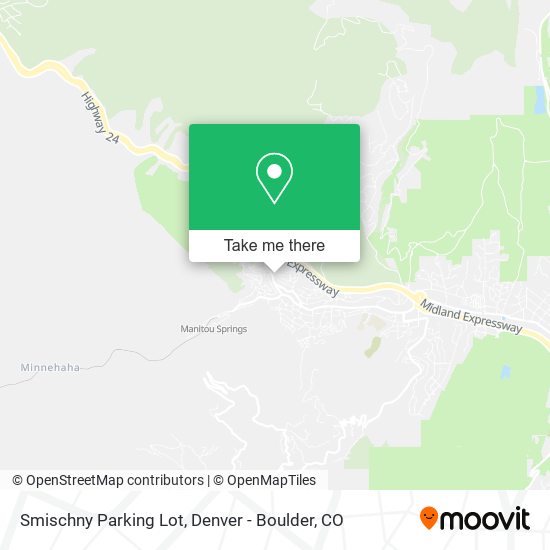 Smischny Parking Lot map