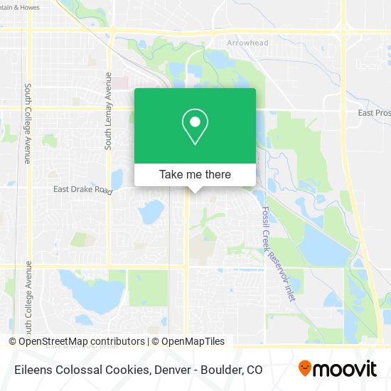 Eileens Colossal Cookies map