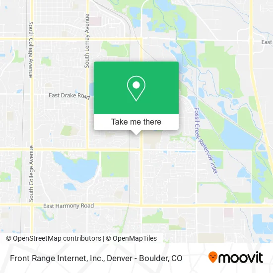 Front Range Internet, Inc. map