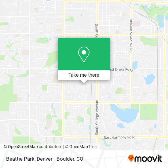 Beattie Park map