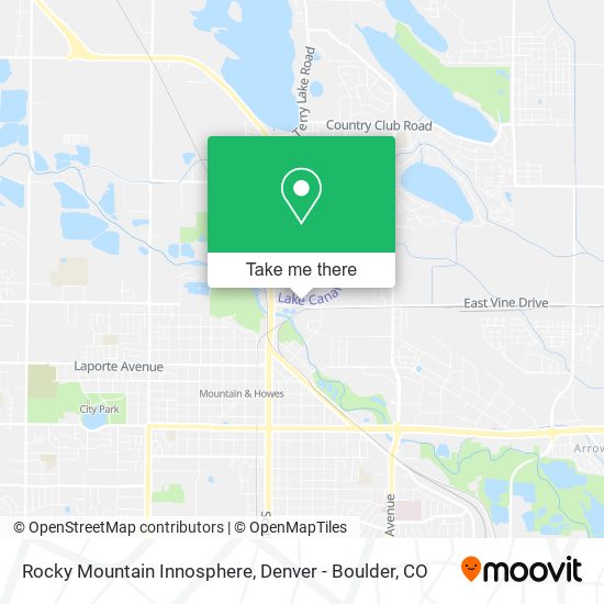 Rocky Mountain Innosphere map