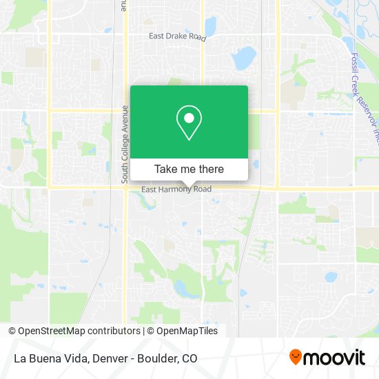 La Buena Vida map