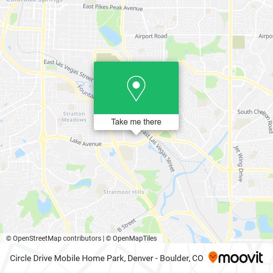 Mapa de Circle Drive Mobile Home Park