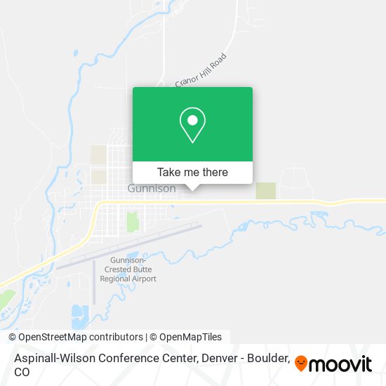 Aspinall-Wilson Conference Center map