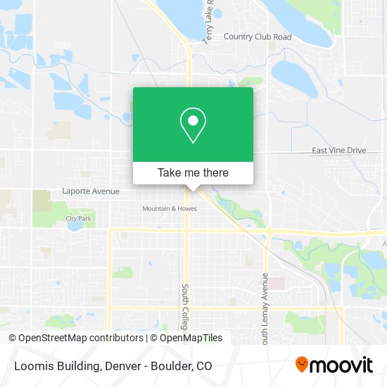 Mapa de Loomis Building