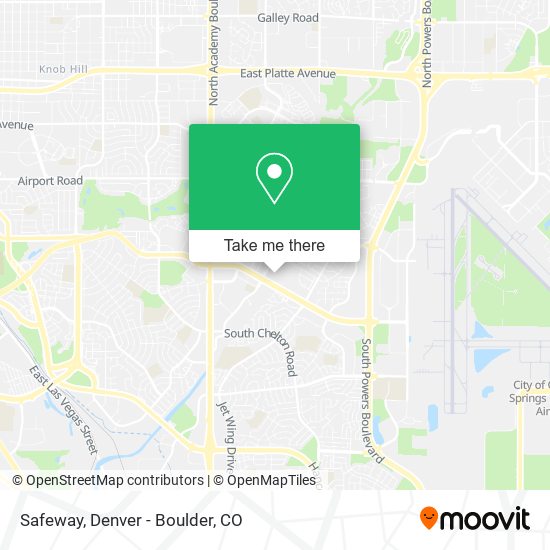 Mapa de Safeway