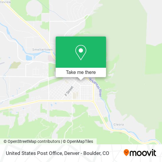 Mapa de United States Post Office