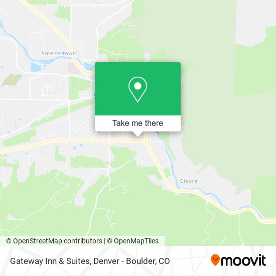 Gateway Inn & Suites map