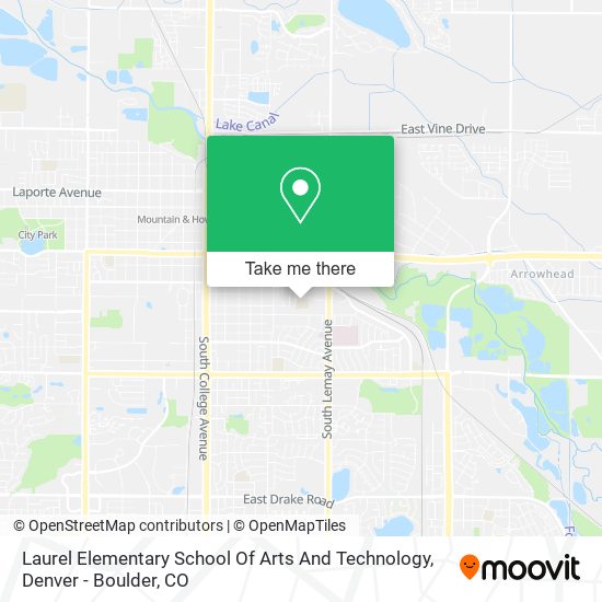 Laurel Elementary School Of Arts And Technology map