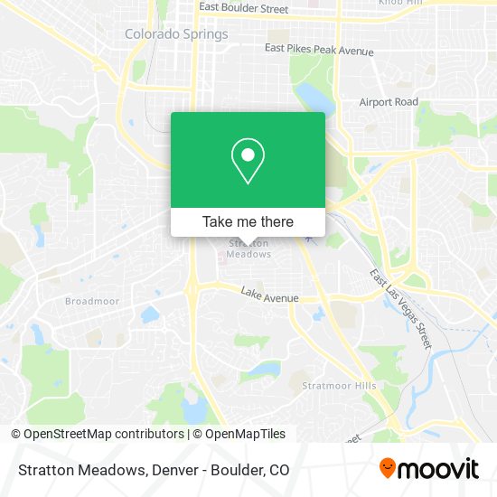 Stratton Meadows map
