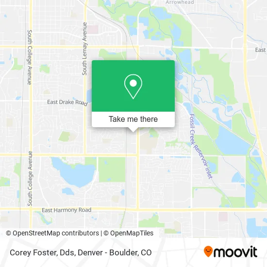 Corey Foster, Dds map