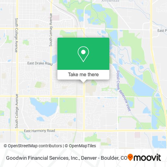 Mapa de Goodwin Financial Services, Inc.
