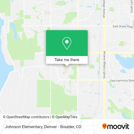 Johnson Elementary map