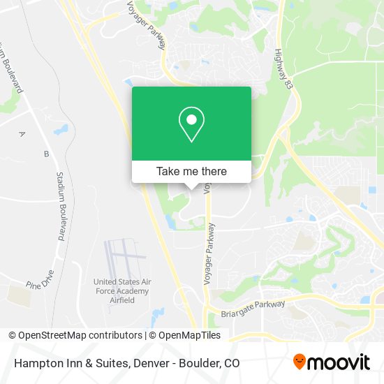 Hampton Inn & Suites map