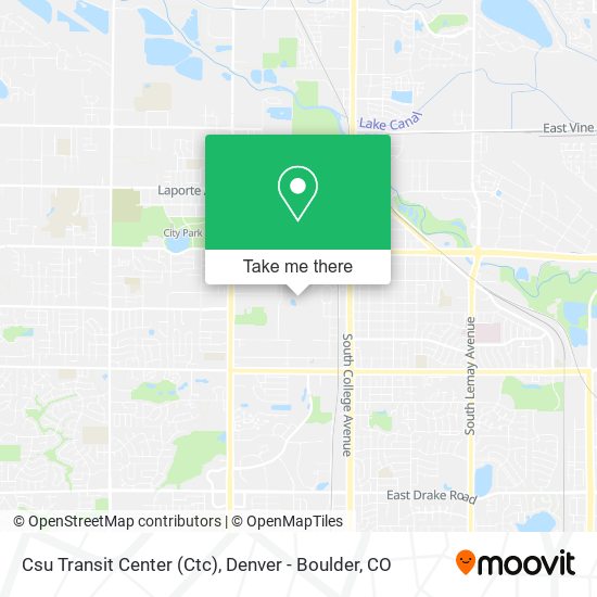 Csu Transit Center (Ctc) map