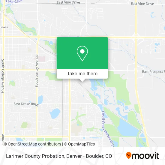 Larimer County Probation map