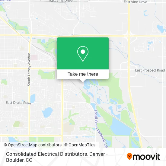 Consolidated Electrical Distributors map