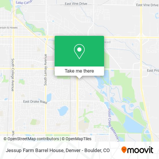 Jessup Farm Barrel House map