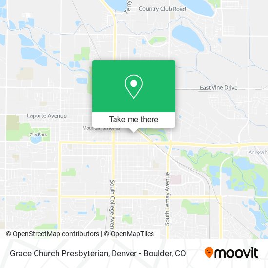Grace Church Presbyterian map
