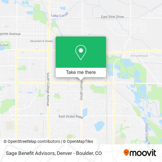 Sage Benefit Advisors map