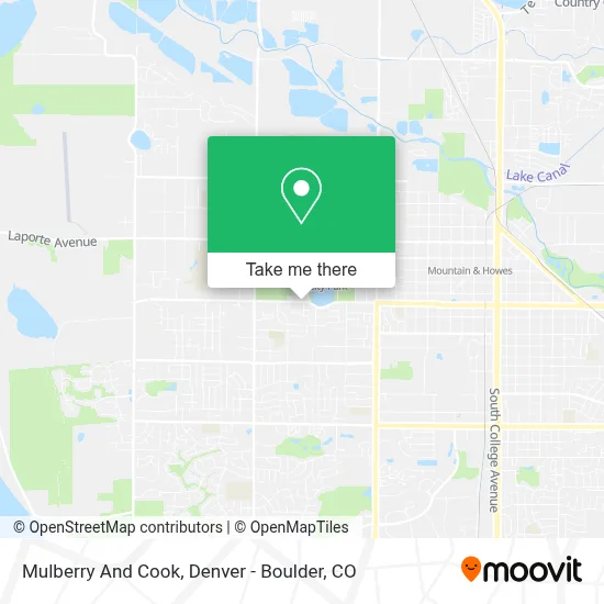Mulberry And Cook map