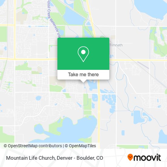 Mountain Life Church map