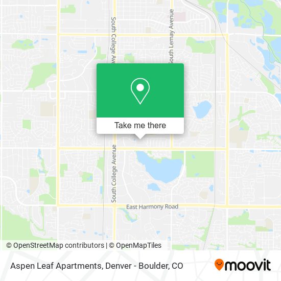 Aspen Leaf Apartments map