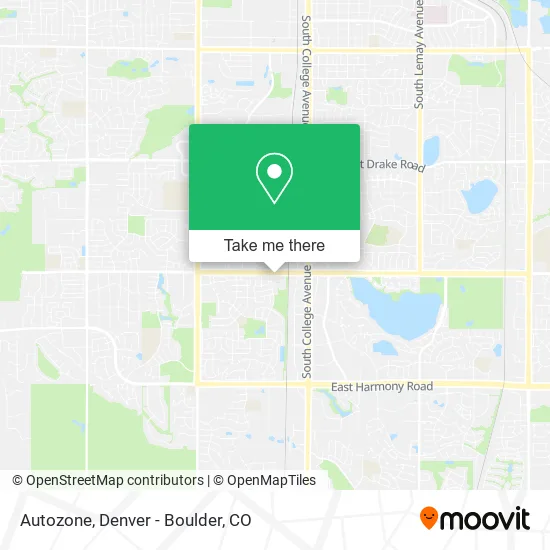 Autozone map