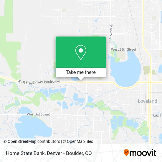 Home State Bank map