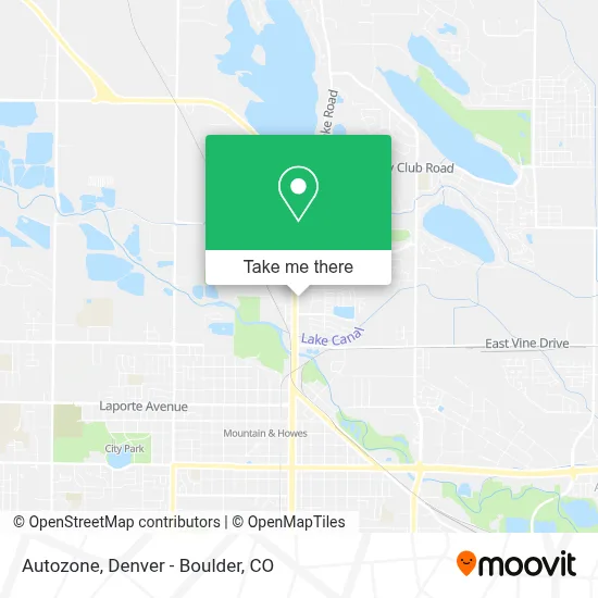 Autozone map
