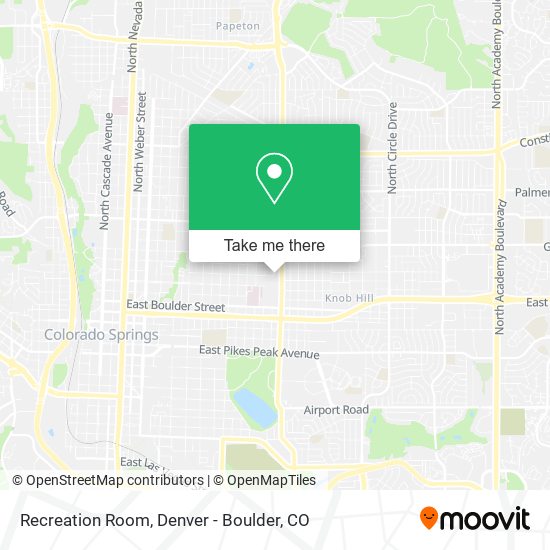 Recreation Room map