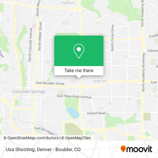 Mapa de Usa Shooting
