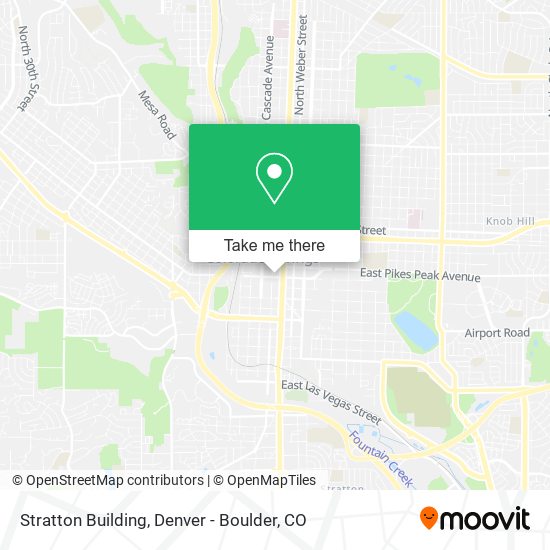 Stratton Building map