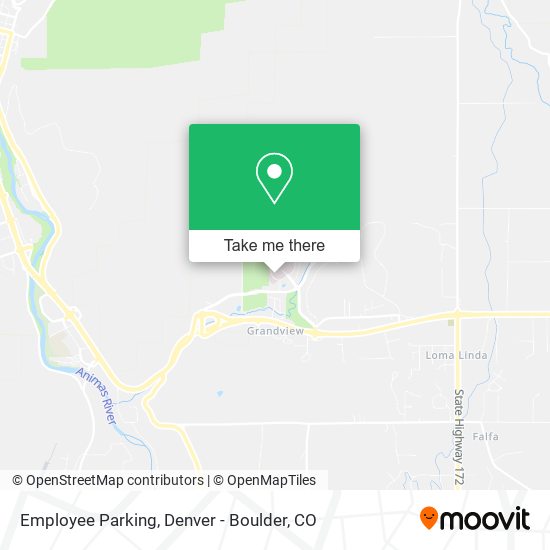 Mapa de Employee Parking