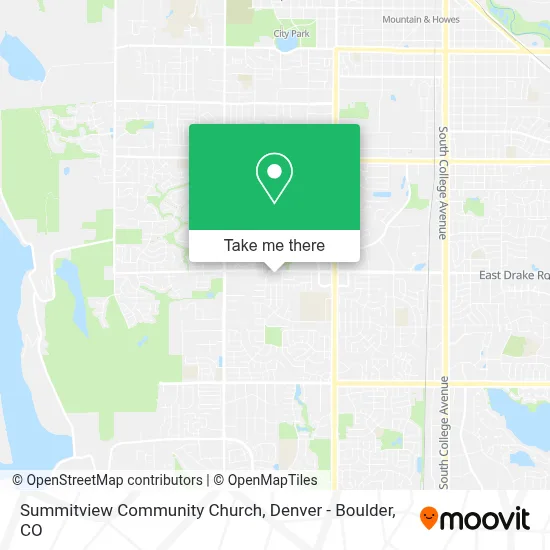 Summitview Community Church map