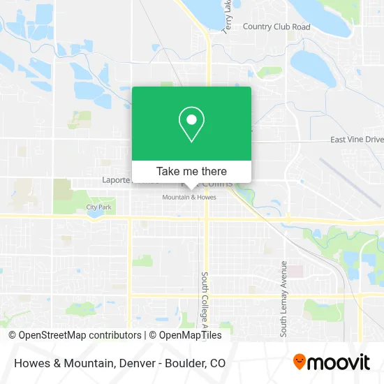 Howes & Mountain map