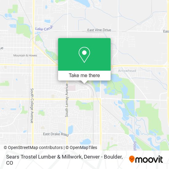 Sears Trostel Lumber & Millwork map
