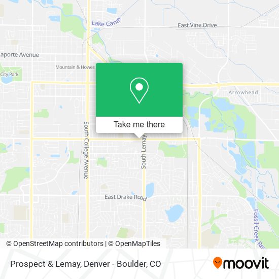 Mapa de Prospect & Lemay