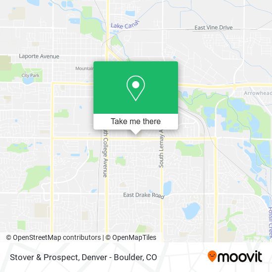 Mapa de Stover & Prospect