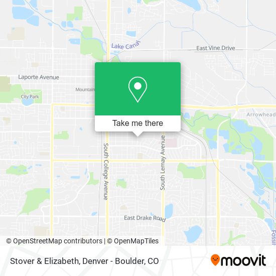 Mapa de Stover & Elizabeth