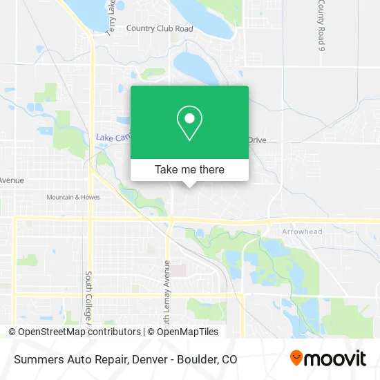 Summers Auto Repair map