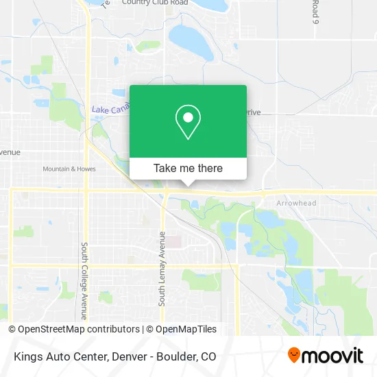 Kings Auto Center map